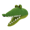 Mini Crocodile Felt Wall Head by Fiona Walker, England - Greige - Home & Garden - Chiswick, London W4 