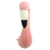 Mini Dip Dyed Flamingo Head by Fiona Walker, England - Greige - Home & Garden - Chiswick, London W4 