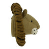 Mini Lion Felt Wall Head by Fiona Walker, England - Greige - Home & Garden - Chiswick, London W4 