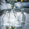 Classic Mini Glass Vases - Two Sizes - Greige - Home & Garden - Chiswick, London W4 