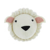 Mini Sheep Felt Wall Head by Fiona Walker, England - Greige - Home & Garden - Chiswick, London W4 