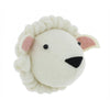 Mini Sheep Felt Wall Head by Fiona Walker, England - Greige - Home & Garden - Chiswick, London W4 