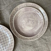 Wonki Ware 23cm Side Plate  - Aubergine Wash or Lace