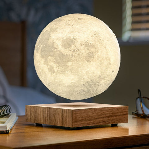 Smart Levitating Moon Light - Walnut or Ash
