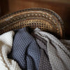 Moss Stitch Cotton Throw - Greige - Home & Garden - Chiswick, London W4 