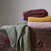 Moss Stitch Cotton Throw - Greige - Home & Garden - Chiswick, London W4 