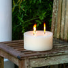 Outdoor Multiwick Pillar Candle - Ivory