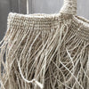 Funky Fringed Jute Bag - Greige - Home & Garden - Chiswick, London W4 