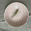 Wonkiware Small Spaghetti Bowl - Pink Lace Pattern