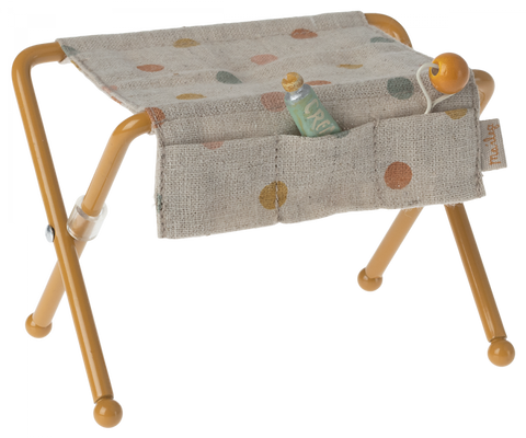 Maileg Nursery Table for Baby Mouse Ochre