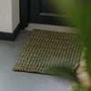 Jute Doormat with Rubber Backing - Olive
