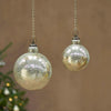giant rustic gold glass bauble