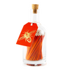 Long Luxury Matches in Glass Bottle Orange Bee