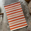 Small Striped Cotton Rug - 60x90 cm