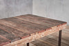 Reclaimed Wood and Iron Outdoor Table - Two Sizes
