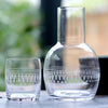 Vintage Style Carafe and Glass Set - Four Styles - Greige - Home & Garden - Chiswick, London W4 
