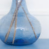 Colourful Recycled Glass Vase - Lapis Blue A