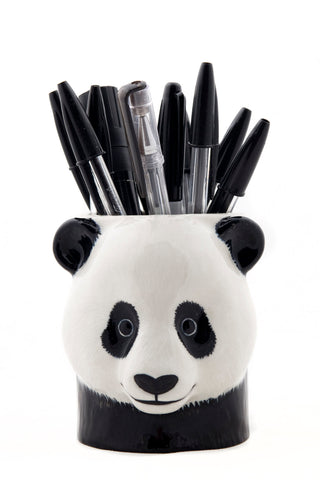 Panda Pencil Pot by Quail Ceramics