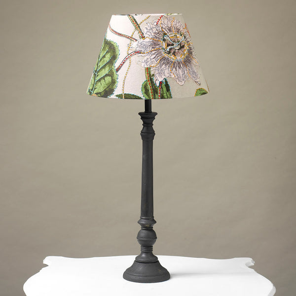 One Hundred Stars Lampshade 14" Stone Passion Flower Design