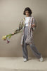 Mid Length Collar Kimono One Hundred Stars Patchwork Pastel