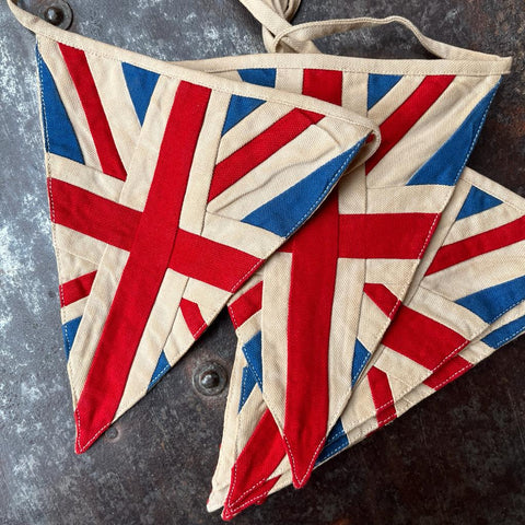 Traditional Vintage Style Union Jack Bunting