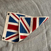 Traditional Vintage Style Union Jack Flag - 49 x 32cm