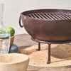 Mini Kadai Iron Fire Bowl Firepit BBQ