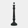 Penny Lamp Olsson & Jensen Sweden Black Mango Wood 71cm tall