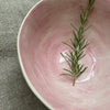 Wonki Ware Ceramic Pasta Serving Bowl Pink Wash
