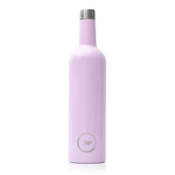 Double Wall Insulated Wine Bottle - Pink