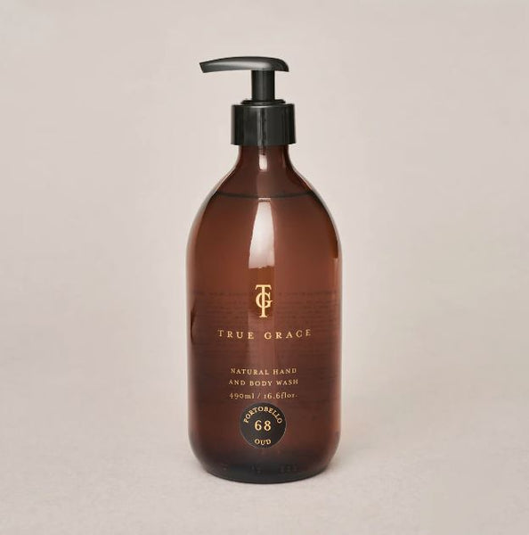 True Grace Portobello Oud Hand & Body Wash