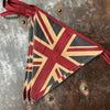 Traditional Vintage Style Printed Union Jack Bunting