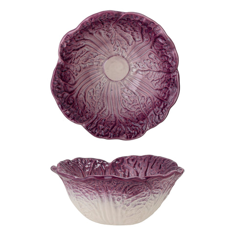 Stoneware Veggie Series - Purple Cabbage Bowl