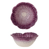 Stoneware Veggie Series - Purple Cabbage Bowl