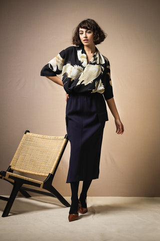 Stork Black Rachel Top - One Hundred Stars