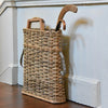 Slim Rattan Umbrella Stand - Greige - Home & Garden - Chiswick, London W4 