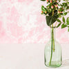 Recycled Glass Bud Vase - Green or Pink