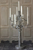 Modern Industrial Cast Aluminium 9 Arm Floor Standing Candelabra - Greige - Home & Garden - Chiswick, London W4 