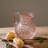 Hobnail Jug - 1L Round - Rosaline