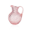 Hobnail Jug - 2L Round - Rosaline
