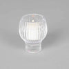 glass candle holder for either tealight or dinner candle