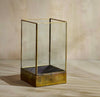 Brass and Glass Display Box or Lantern - Four Size Options