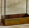 Brass and Glass Display Box or Lantern - Four Size Options