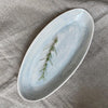 Wonki Ware Bamboo Serving Platter Oval Duck Egg Beach Sand