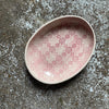 Wonki Ware Sushi or Tapas Dish - Pink Lace