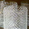 glass tealight holders set of 4