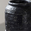 Antique Black Cement Large Vase House Doctor Siliga