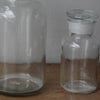 Clear Glass Apothecary Storage Jar or Medicine Bottle - Six Sizes - Greige - Home & Garden - Chiswick, London W4 