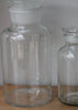 Clear Glass Apothecary Storage Jar or Medicine Bottle - Six Sizes - Greige - Home & Garden - Chiswick, London W4 