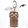 Sloth Utensil Pot by Quail Ceramics